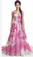 Bride: graffiti dress